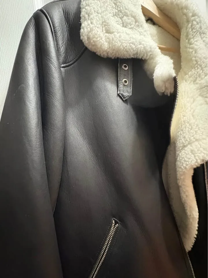 Bilgin’s Luxury Lambskin bomber jacket image indicator(2)