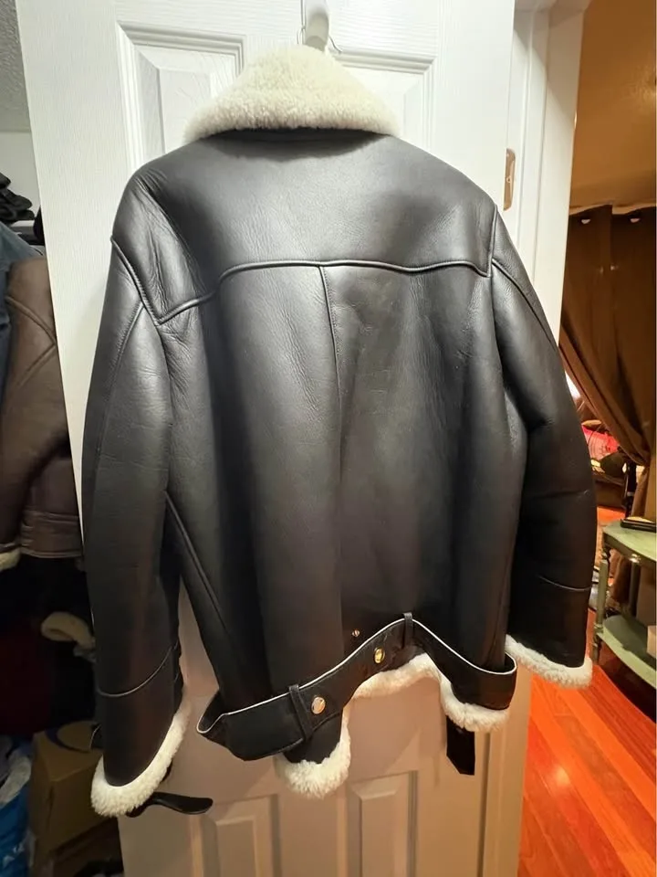 Bilgin’s Luxury Lambskin bomber jacket image indicator(6)