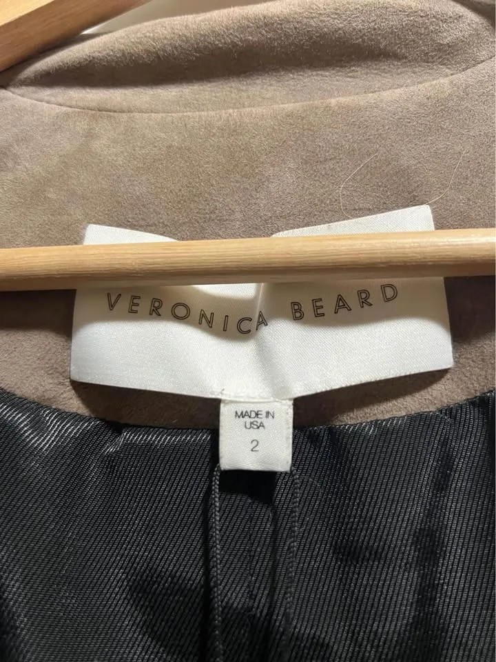 BNWT Veronica suede jacket image indicator(4)