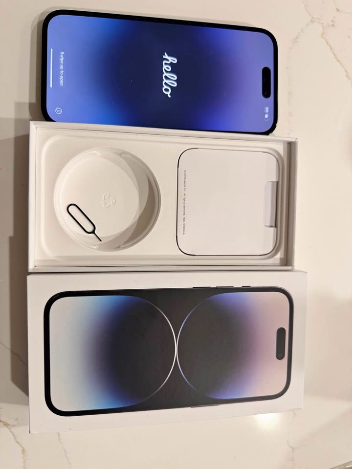 iPhone 14 Pro 256GB Black mint condition