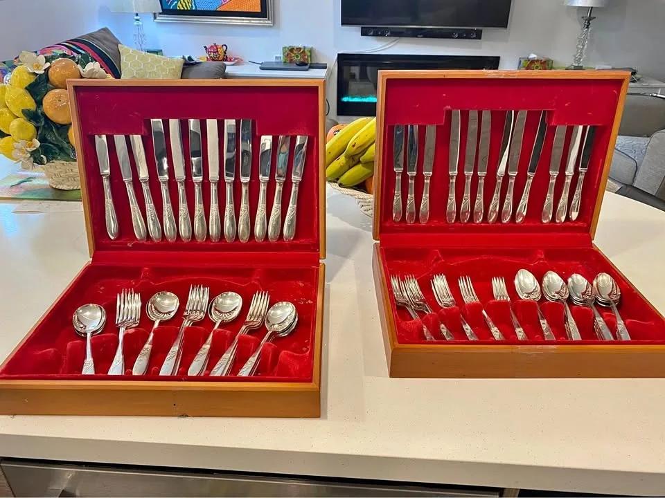 Elkington & Co “Ophelia” set cutlery VINTAGE