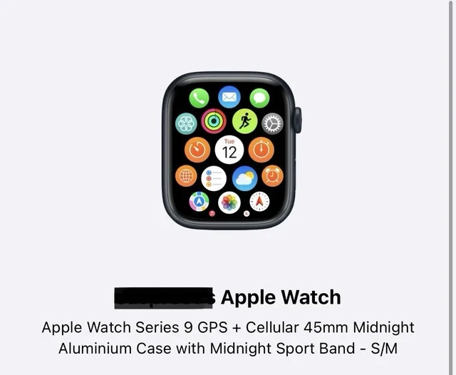 Apple Watch Séries 9