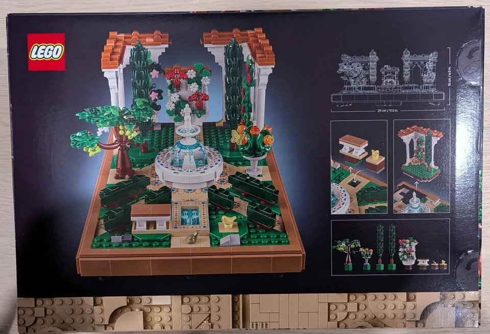 LEGO Icon 10359 Fountain Garden image indicator(2)