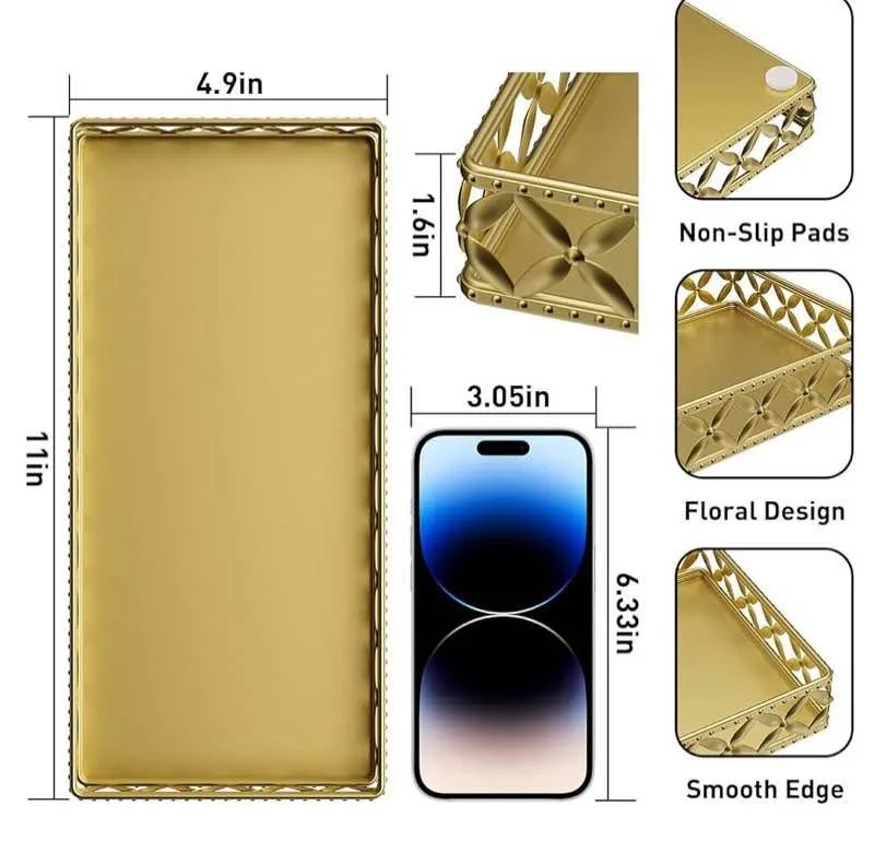 Vanity Tray for Bathroom Counter - Brand New! image indicator(5)