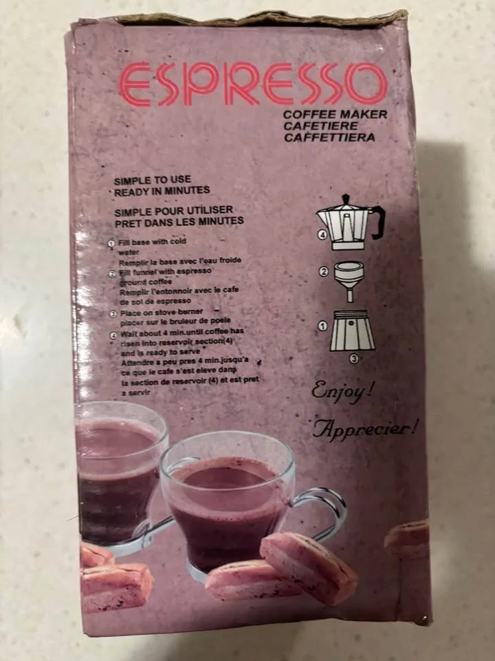 New 1 cup espresso caffettiera-Bialotti image indicator(4)