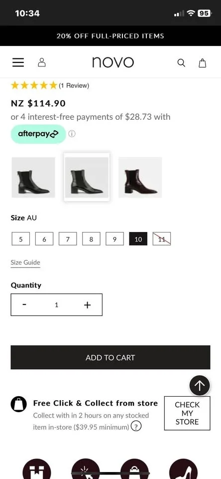 Women Boots ZARA image indicator(3)