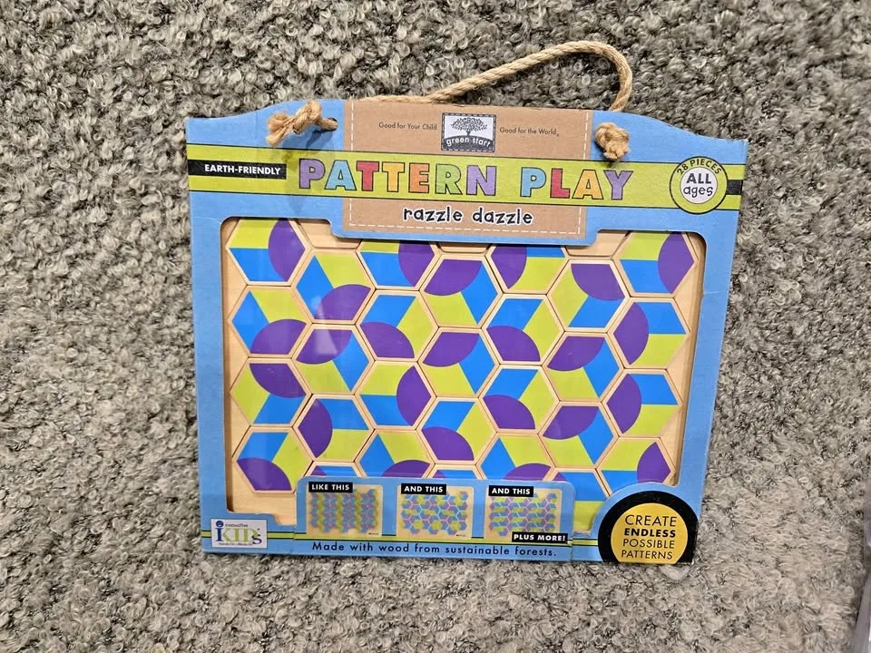 Pattern Play wooden puzzle