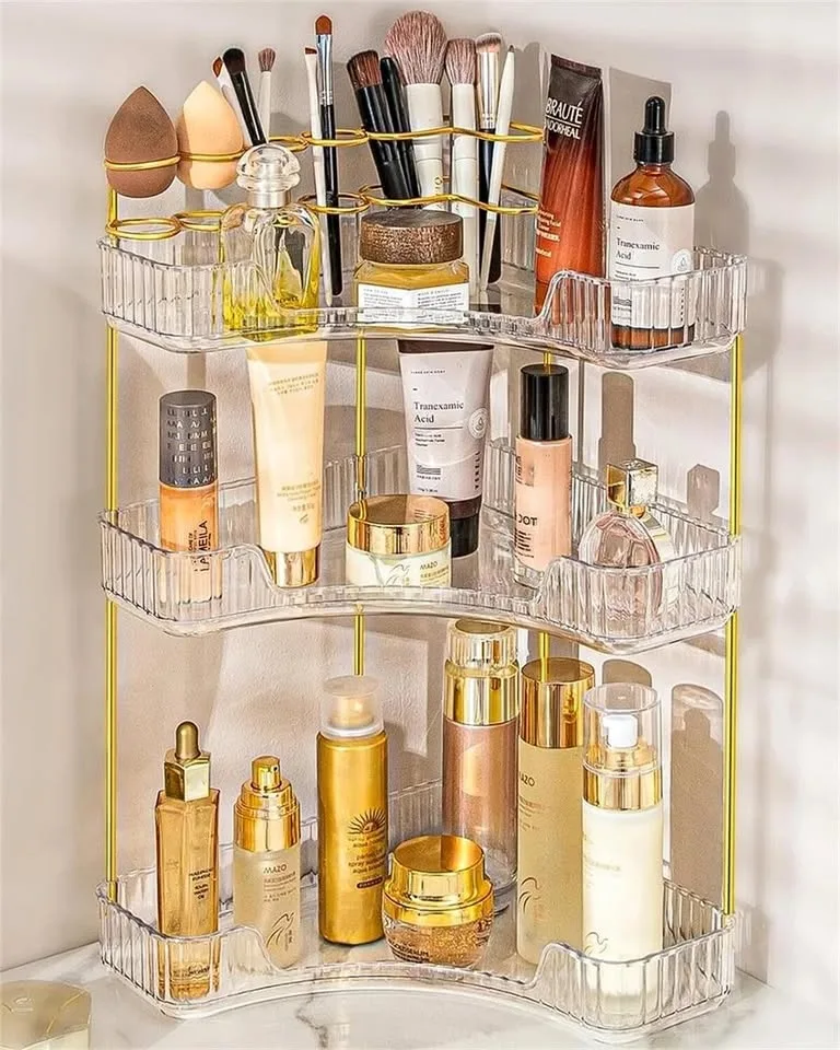 3 Tier Corner Bathroom/makeup Organizer - Brand New!!