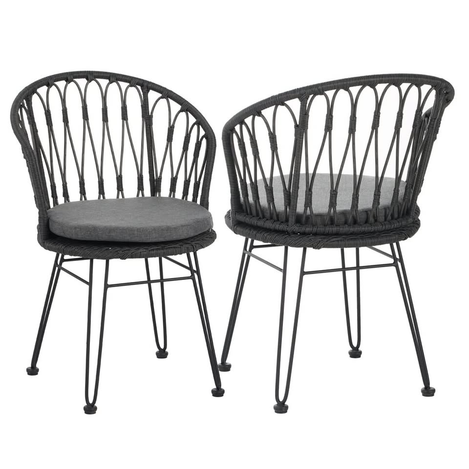 Outdoor Side Chairs - Set of 2 - Brand New in Box!! - photo 2