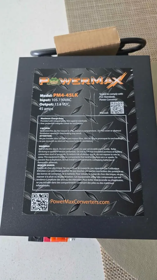 PowerMax PM4 45A RV Converter image indicator(4)