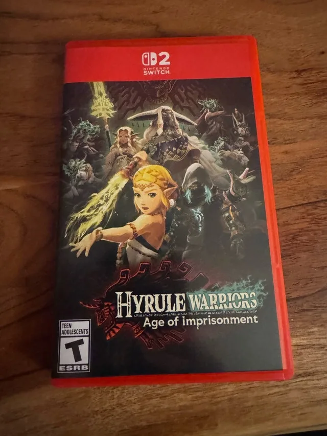 HYRULE WARRIORS AGE OF IMPRISONMENT NINTENDO SWITCH 2
