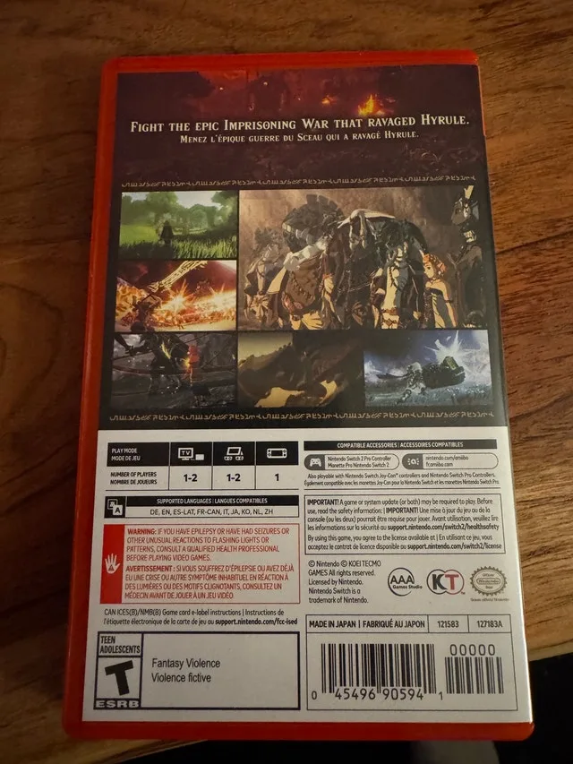 HYRULE WARRIORS AGE OF IMPRISONMENT NINTENDO SWITCH 2 image indicator(2)