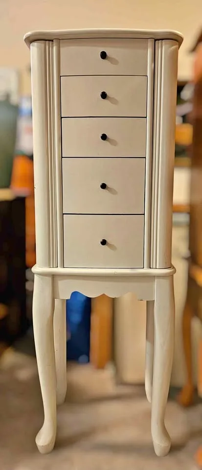 Large jewelry armoire