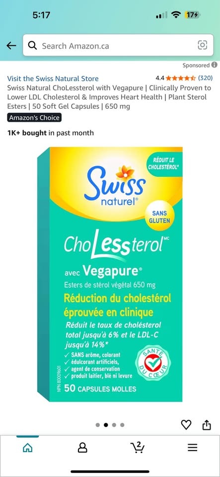 Swiss Natural ChoLessterol with Vegapure - photo 2