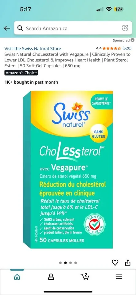 Swiss Natural ChoLessterol with Vegapure image indicator(2)