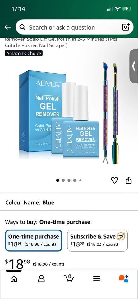 Gel Nail Polish Remover