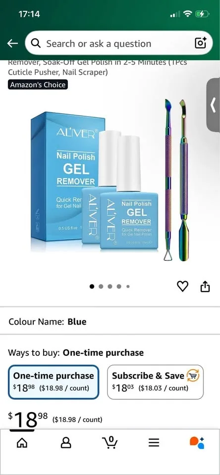 Gel Nail Polish Remover