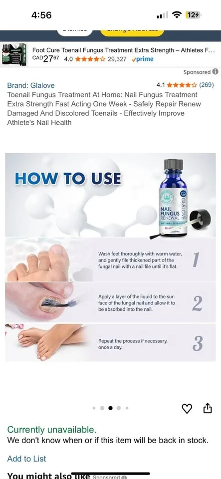 Toenail fungus treatment image indicator(4)