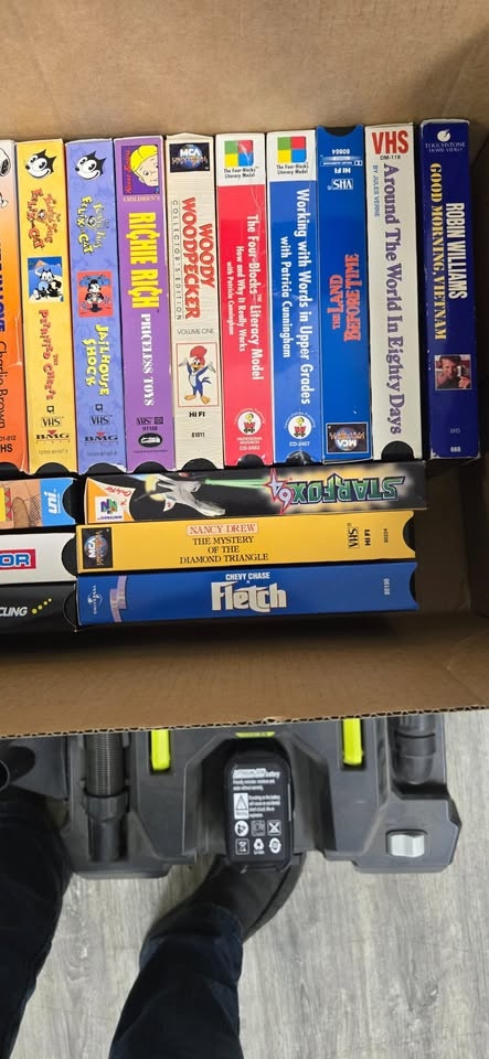 VHS Movies and Storage Boxes - photo 3