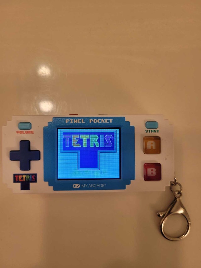 My Arcade Pixel Pocket Tetris Handheld Console - photo 3