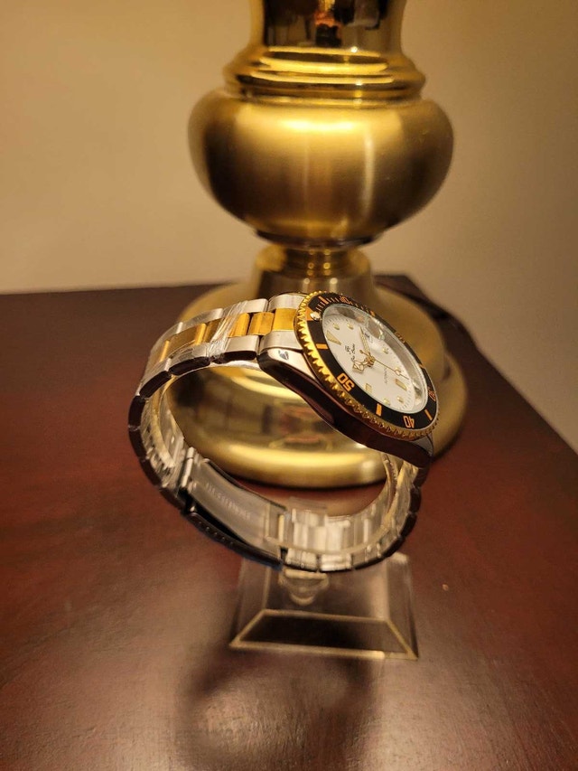 New Men's Gold Two-Tone Automatic Watch - photo 3