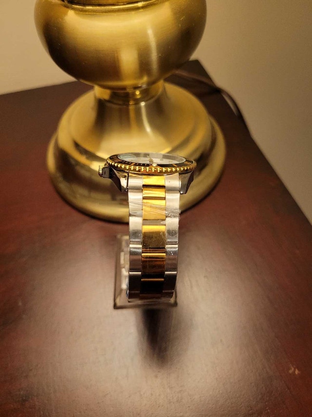 New Men's Gold Two-Tone Automatic Watch - photo 4
