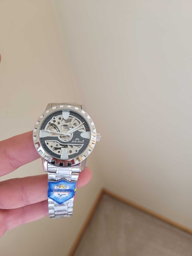 Brand New Silver Automatic Men's Watch - photo 3