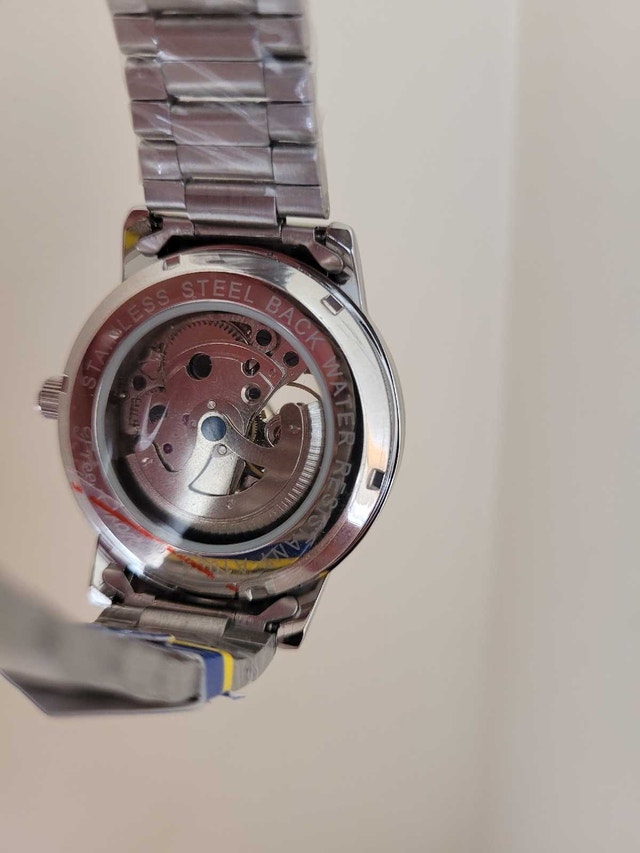 Brand New Silver Automatic Men's Watch - photo 4