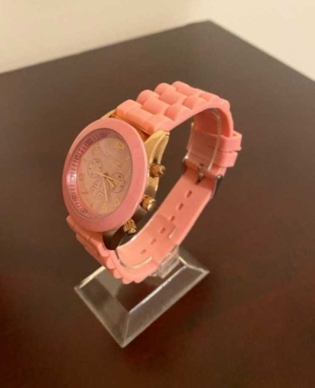 Brand New Geneva Cream Pink Watch with Gold Accents - photo 2