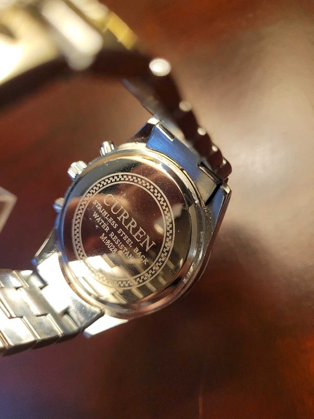 Men’s Silver Curren Chronometer Fashion Watch - photo 4