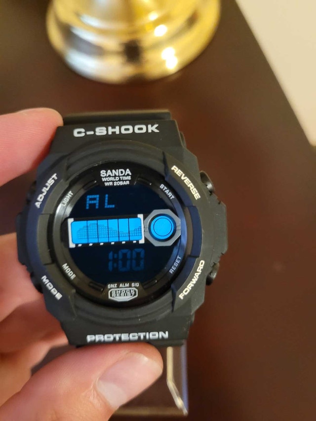 New Black Digital C shook Fashion watch - photo 5