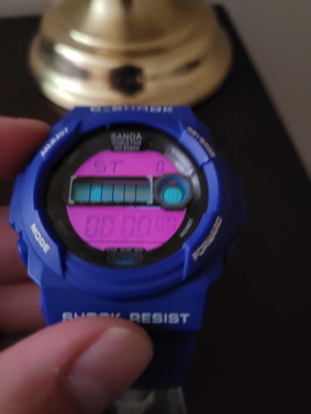 New Blue Digital C shook Fashion watch - photo 2