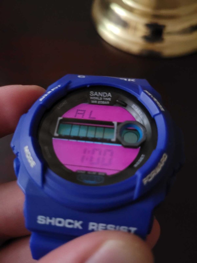 New Blue Digital C shook Fashion watch - photo 3