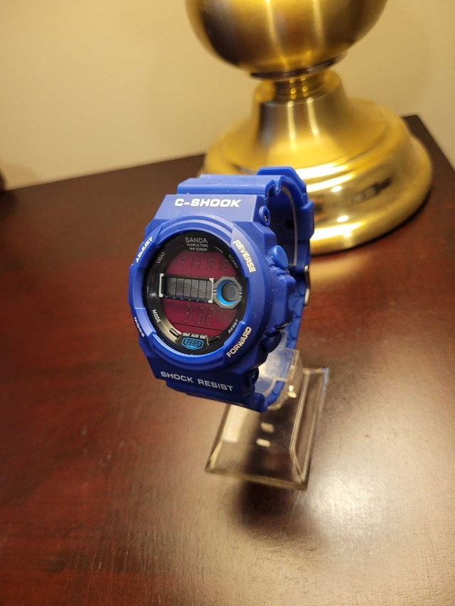 New Blue Digital C shook Fashion watch - photo 4