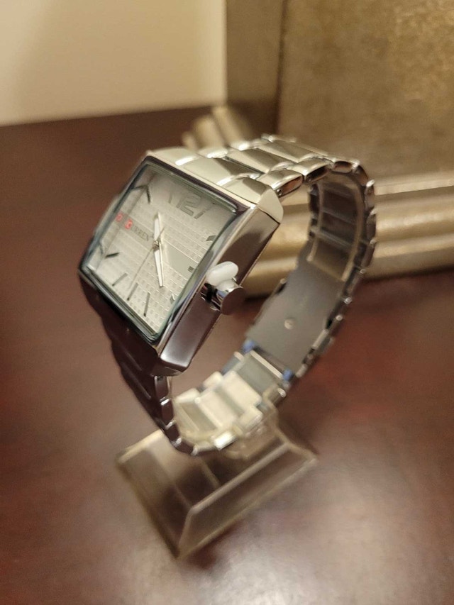 Brand New Curren Rectangular Men's Fashion Watch - photo 2