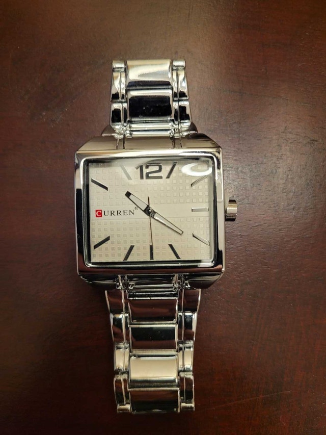 Brand New Curren Rectangular Men's Fashion Watch - photo 4