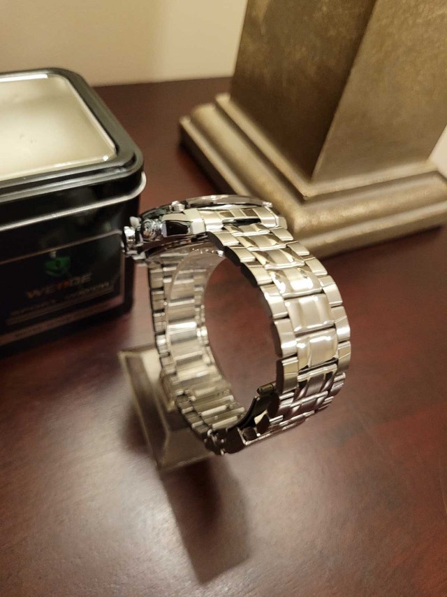 Rose Gold Weide Sport Men's Fashion Watch with box - photo 5