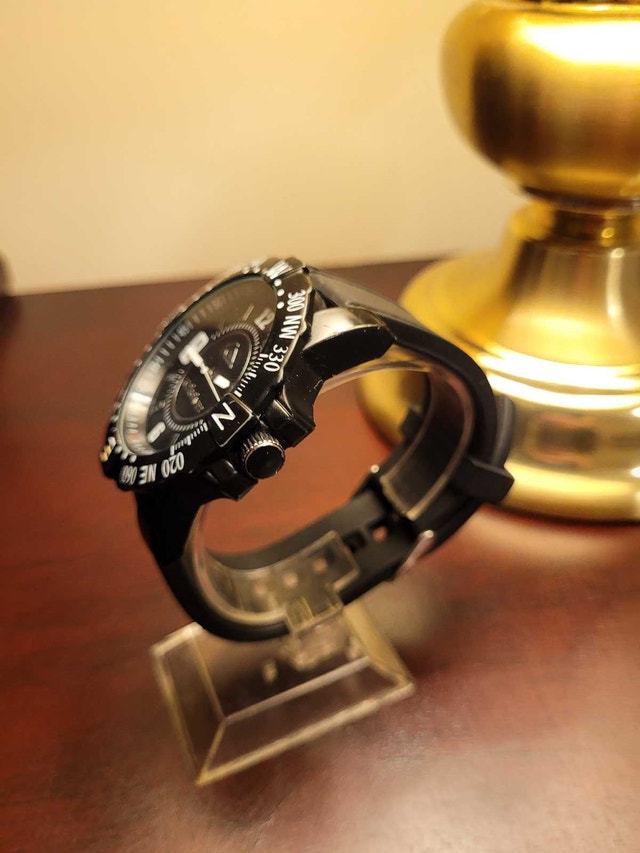 Rare Black Quicksilver Men's Analog Watch - photo 3