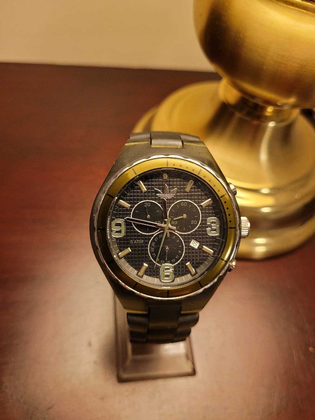 Rare Swamp Green Adidas Quartz Men's Watch
