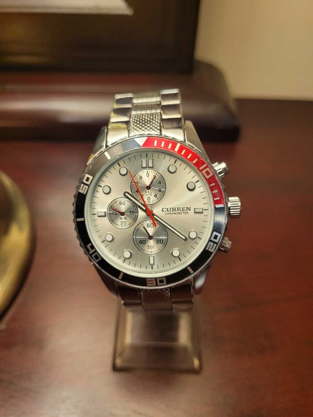 New Men’s Curren Chrono Fashion Watch