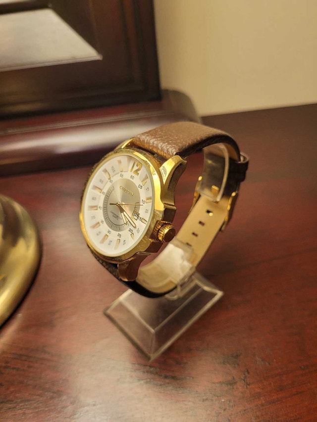 New White Gold Men’s Curren Fashion Watch - photo 2