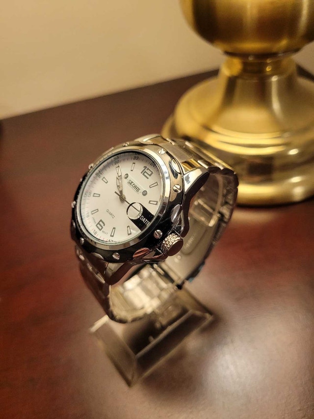 Brand New Men's White Skone Fashion Watch - photo 3