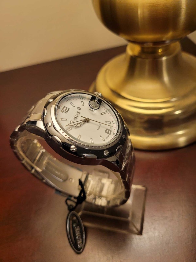 Brand New Men's White Skone Fashion Watch - photo 5