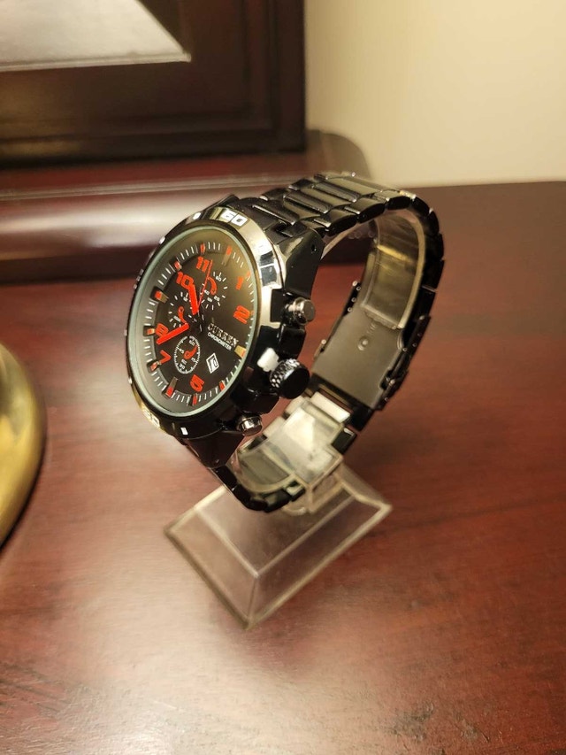 New Men's Red Curren Chronometer Watch - photo 2