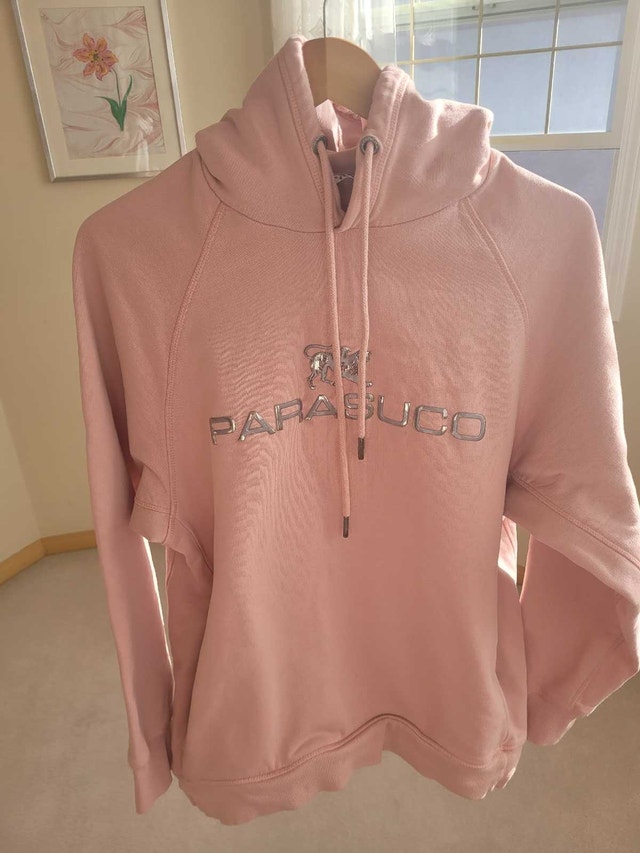 New Light Pink PARASUCO Unisex Hoodie Size L