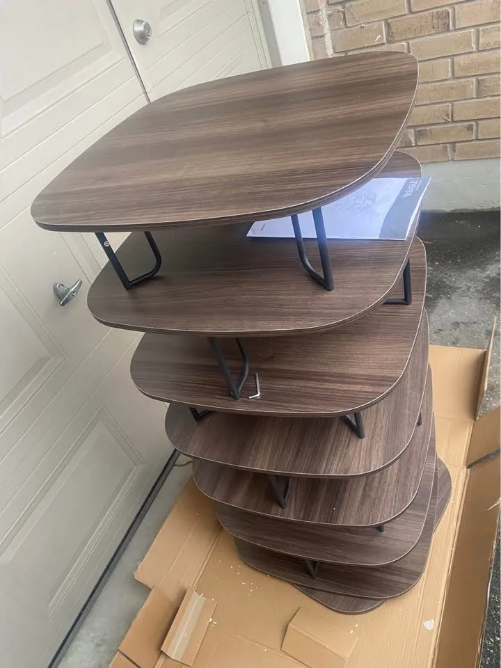 VASAGLE 7-Tier Rotating Shoe Rack image indicator(2)