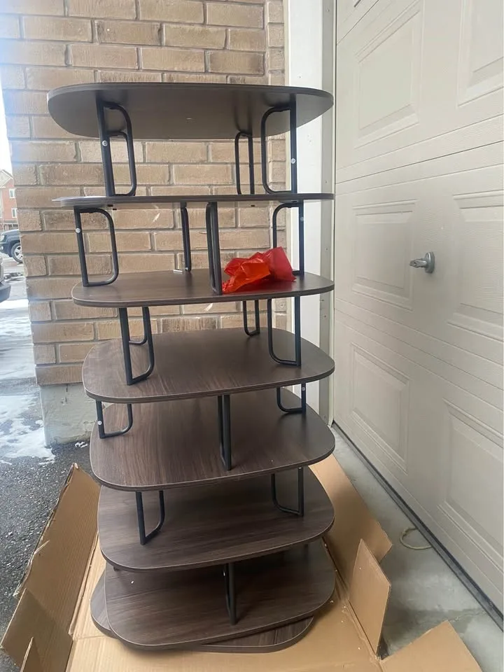 VASAGLE 7-Tier Rotating Shoe Rack image indicator(3)