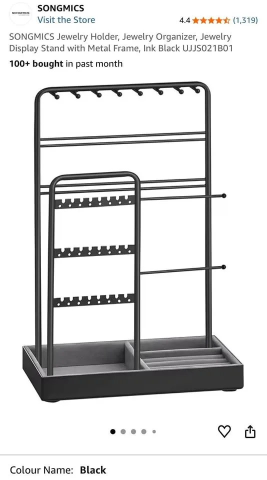 🔥 $10 Songmics Brand New Jewlery Stand - The Perfect Christmas image indicator(2)