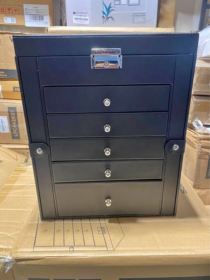 💎 SONGMICS 6-Tier Jewelry Box Brand New