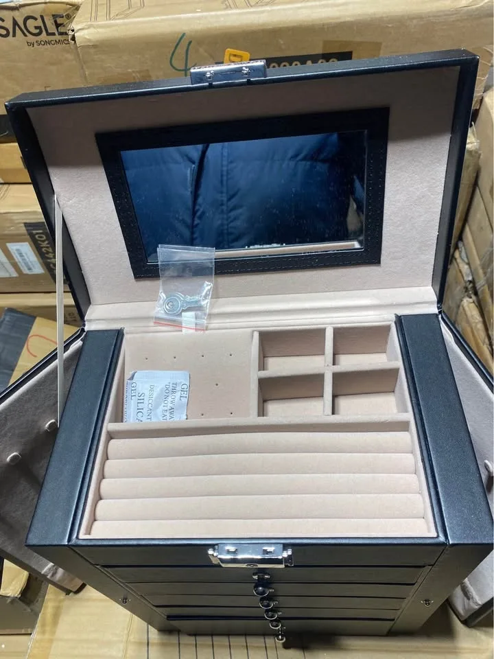 💎 SONGMICS 6-Tier Jewelry Box Brand New image indicator(2)